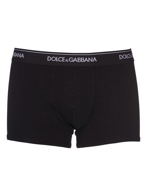 pack of 2 stretch cotton boxers DOLCE & GABBANA | M9C07JONN95N0000